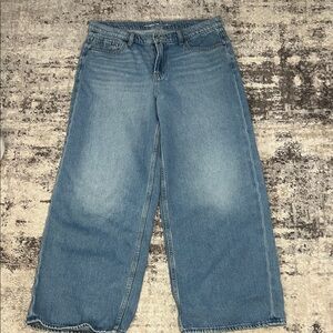 Old Navy Light Baggy Wide Leg Jeans